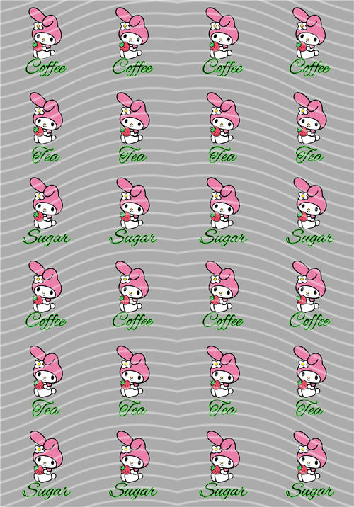 A5 kiss cut- 3677